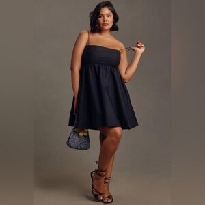 SEND OFFERS NWT Maeve Square-Neck Babydoll Mini Dress